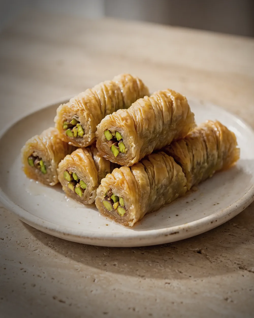 Fıstıklı Burgy Baklava